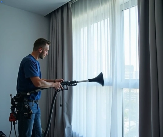 Professional curtain stain removal process equipment Matty Curtain Cleaning beaumont-hills-nsw