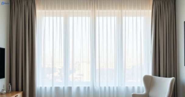 Freshly steam cleaned curtains in beaumont-hills-nsw QLD